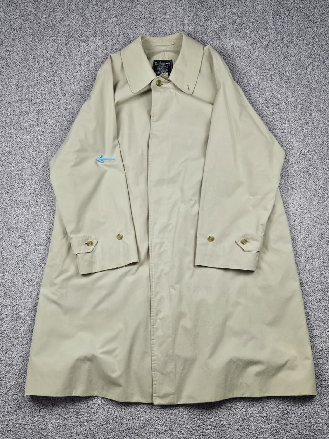 버버리 코튼 래글런 발마칸 코트 ( 상세설명참조 ) / 10315 상품이미지3