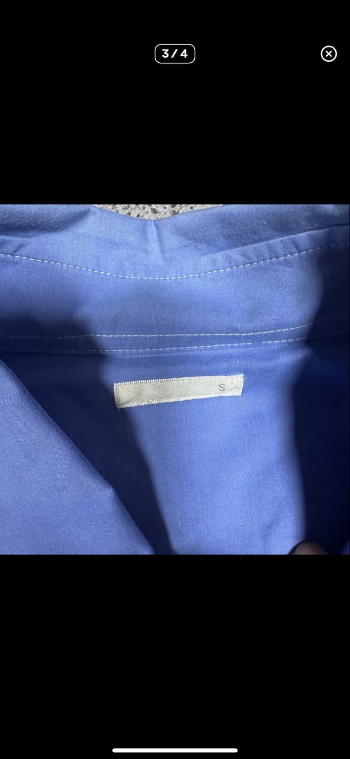 (바배) 유니클로 질샌더 오버핏 스트라이프 셔츠 상품이미지3