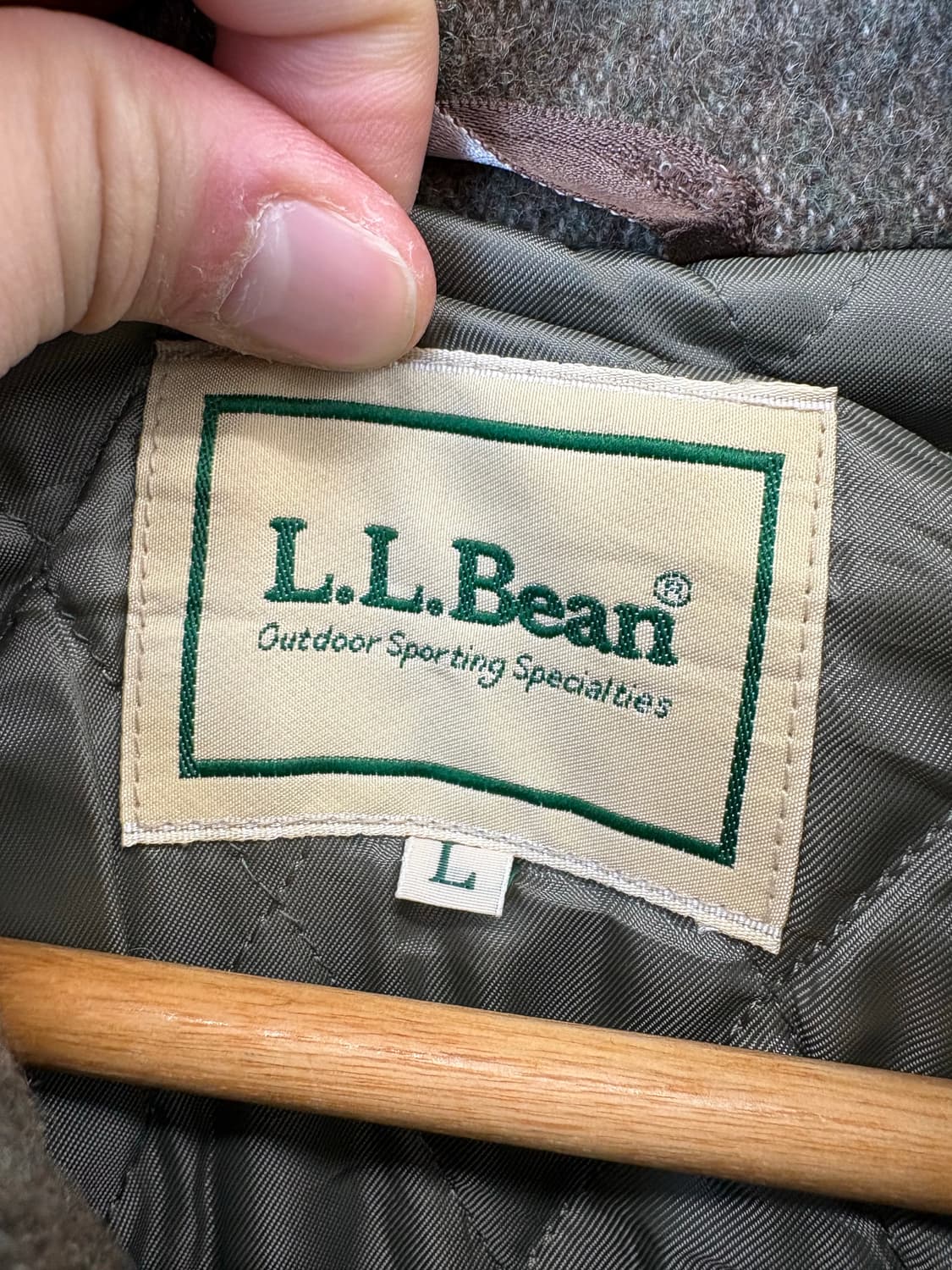 엘엘빈 90s 빈티지 울 자켓 상품이미지6