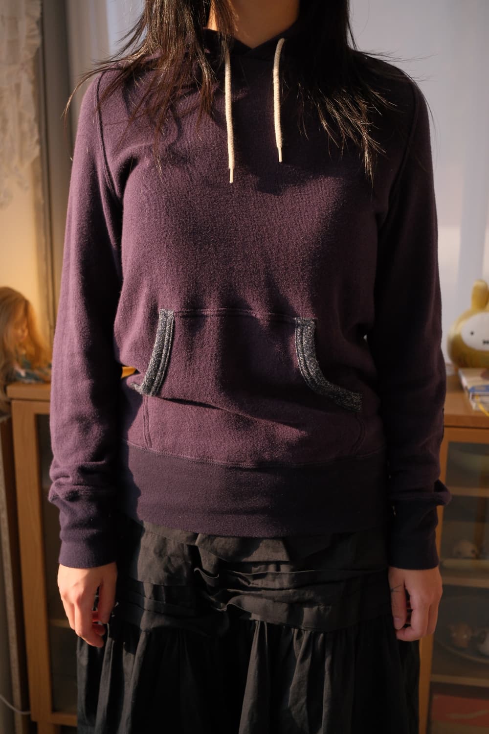 Elbow patch hoodie 상품이미지2