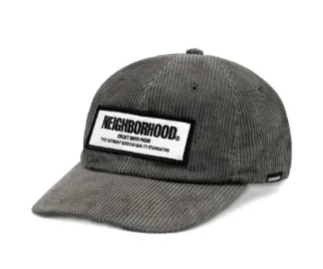 네이버후드 코듀로이 패치 캡 상품이미지1