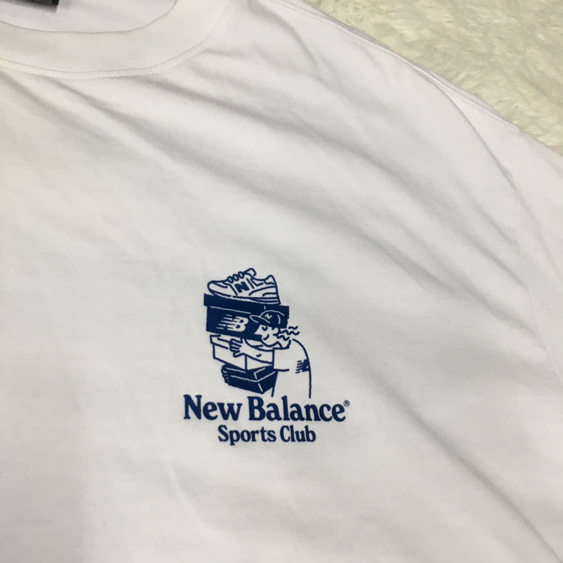 뉴발란스 백로고 반팔티 DD26 상품이미지2