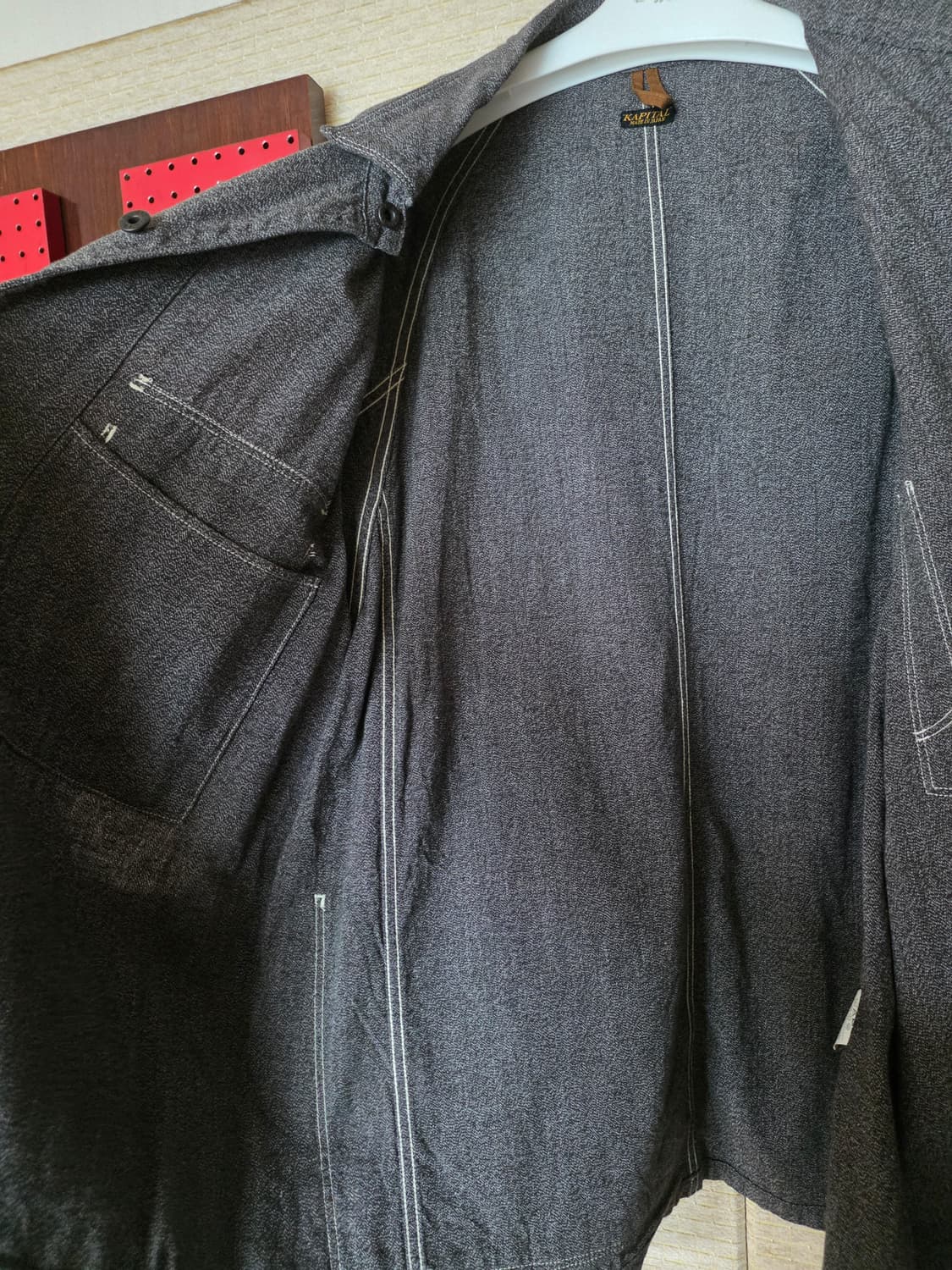 캐피탈 샴브레이 커버올 상품이미지8