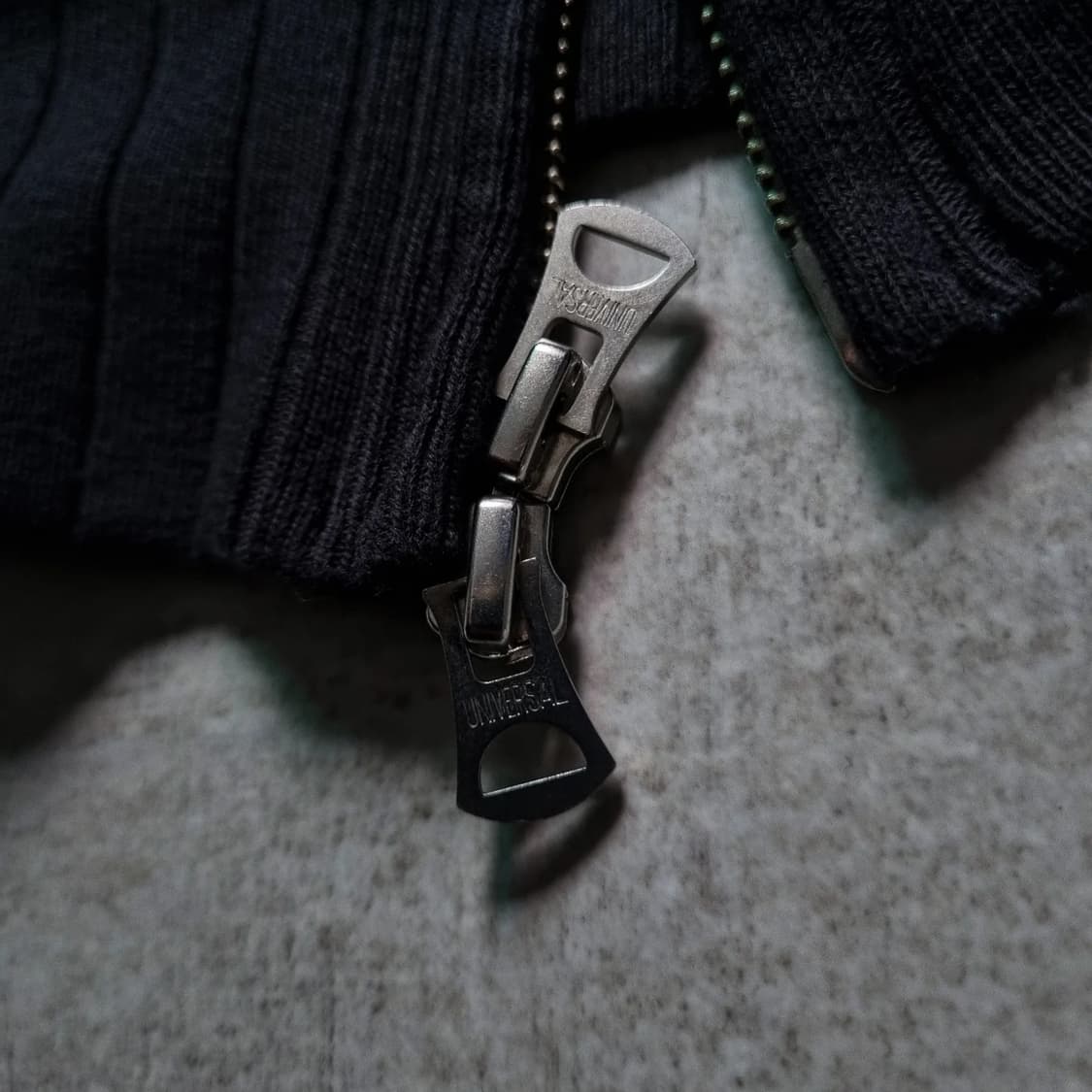 Two Moon 2way 블랙 후드파카 44-46sz 신품 상품이미지3