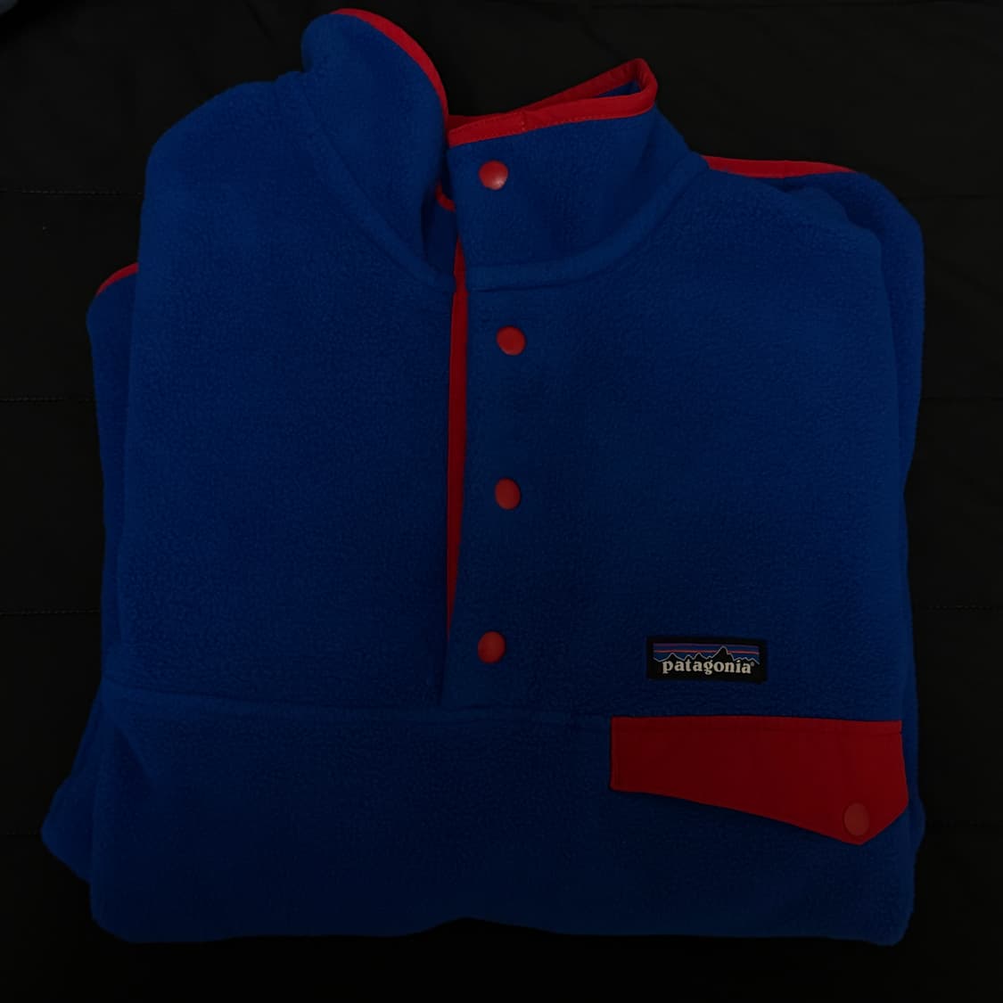 [M] 파타고니아 신칠라 스냅티 플리스 풀오버 패시지 블루 상품이미지2
