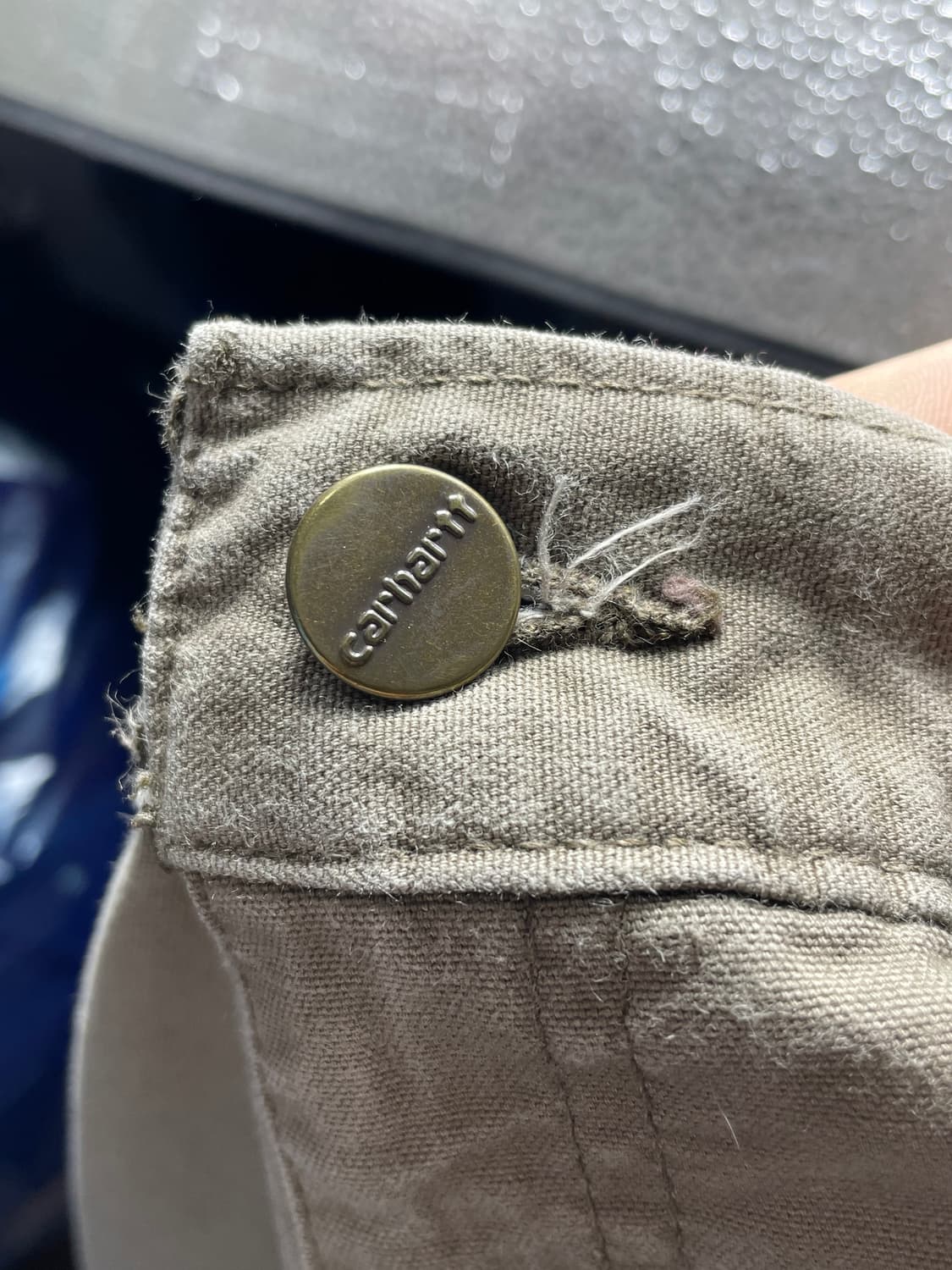 칼하트 카키색 카펜더  반바지 팬츠 상품이미지4