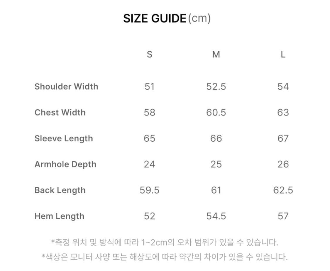 노이스 25SS 트러커 셋업 M, M 상품이미지8