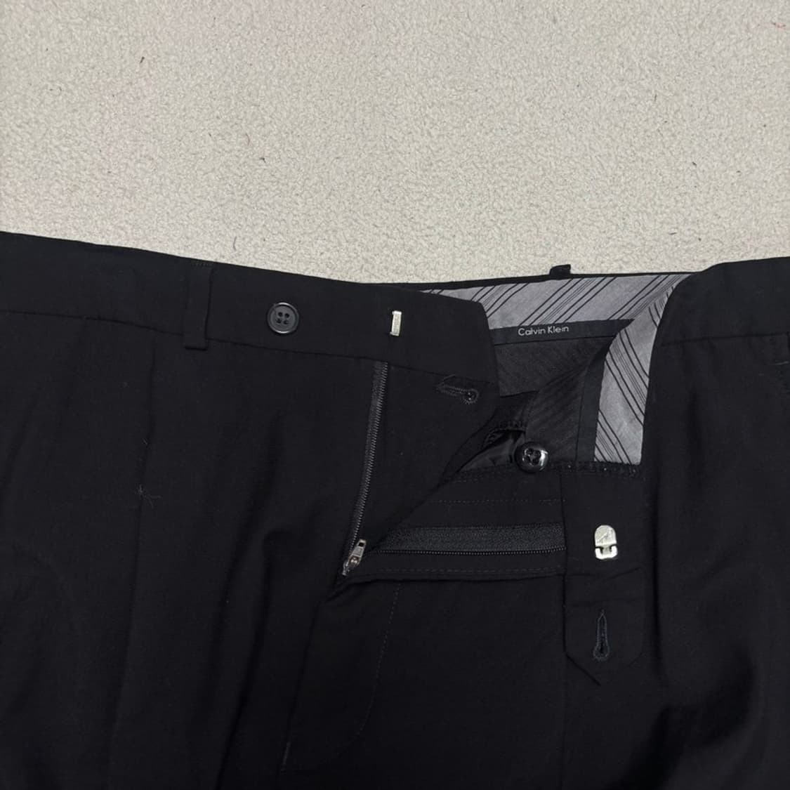 CALVIN KLEIN 슬렉스 블랙 상품이미지4