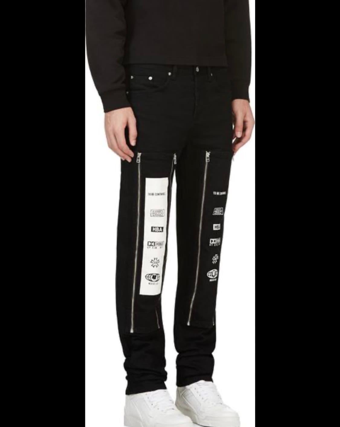 후드바이에어(Hood By Air, HBA) 디태처블 패널 멀티 지퍼 팬 상품이미지1