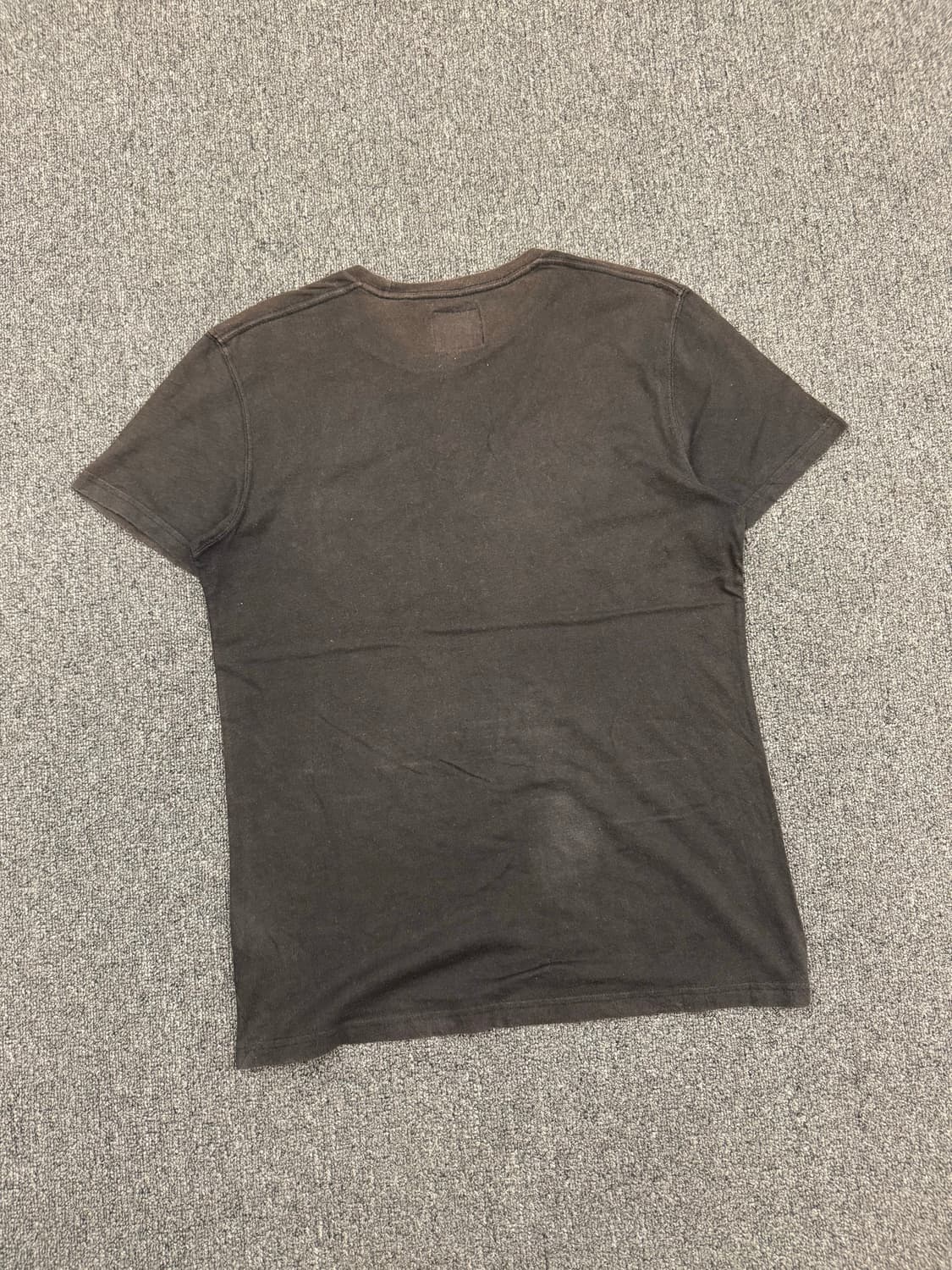 S)아베크롬비 빈티지 포켓 자수 여성 블랙 반팔 상품이미지4