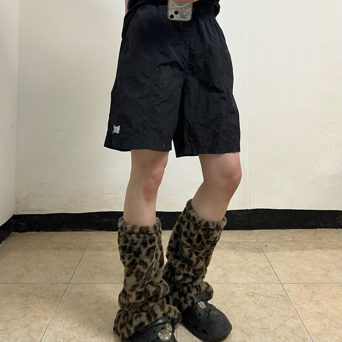 Brown Breath Woven Shorts 상품이미지2