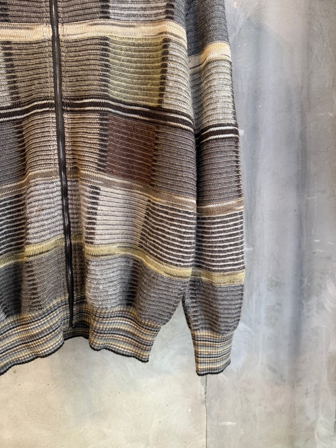 미쏘니 짚업 가디건 105 상품이미지7