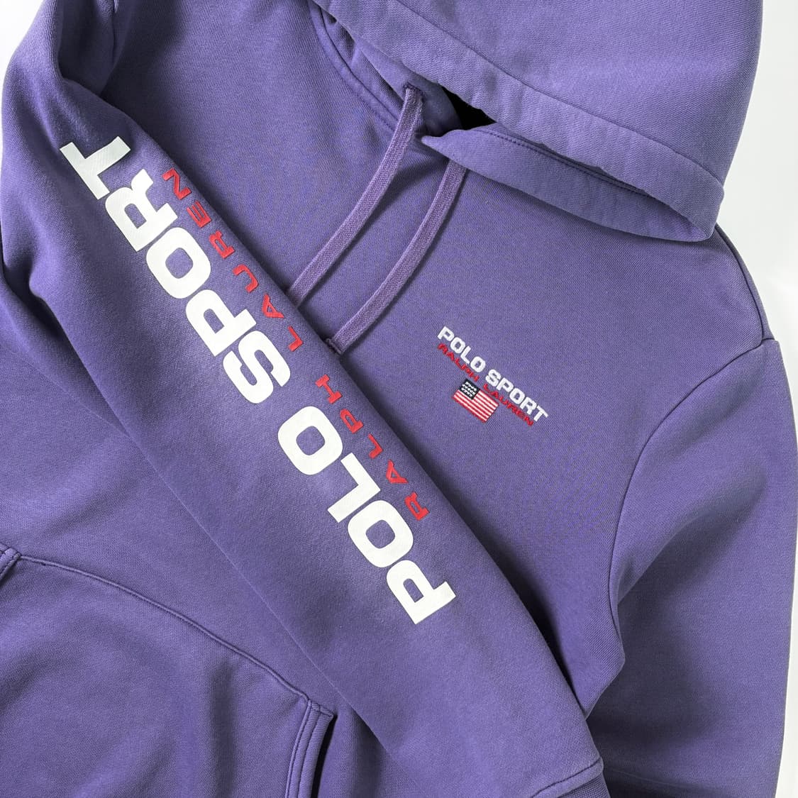 Polo  폴로 스포츠 신형 스펠아웃 라벤더 후드티  상품이미지3