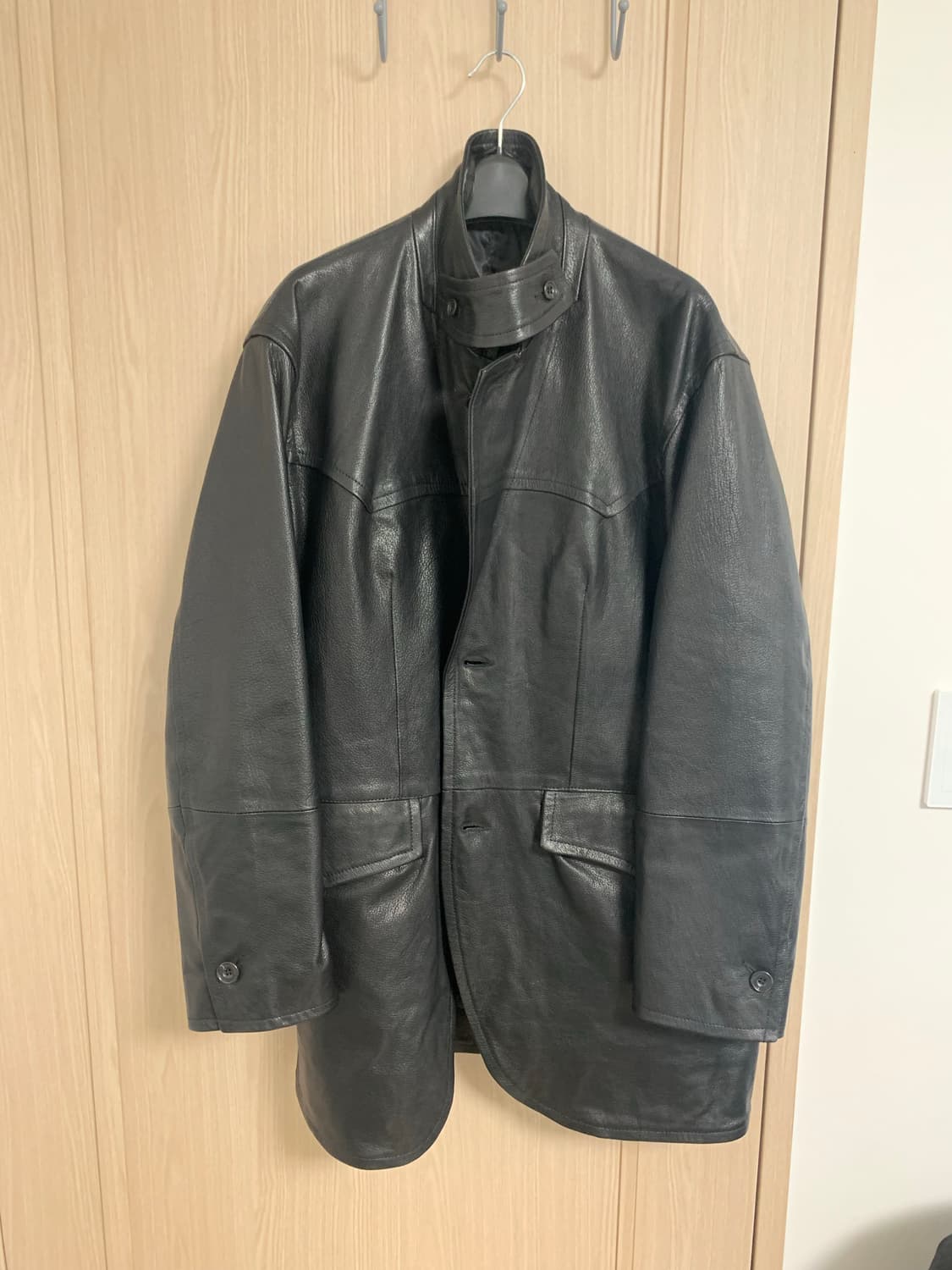 Ccu 레더 코트 상품이미지4