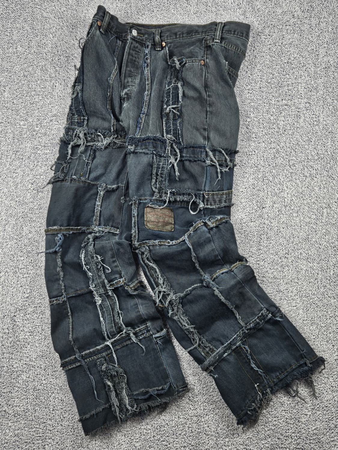 리바이스 리메이크 패치워크 커스텀 데님 팬츠 ( 34" ) / 10351 상품이미지2