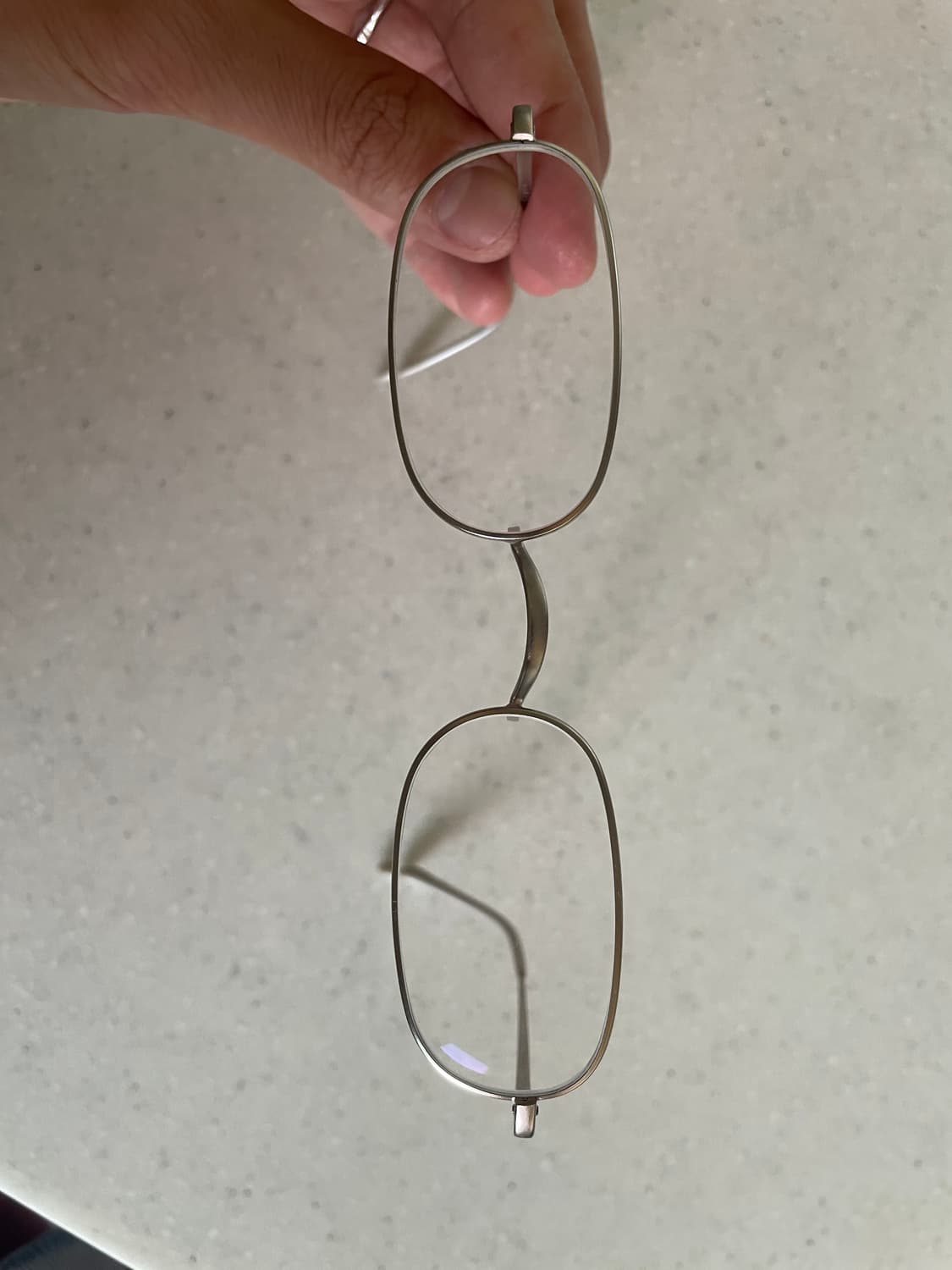 백산안경 빈티지 프레임 포켓 티탄 슛  상품이미지3