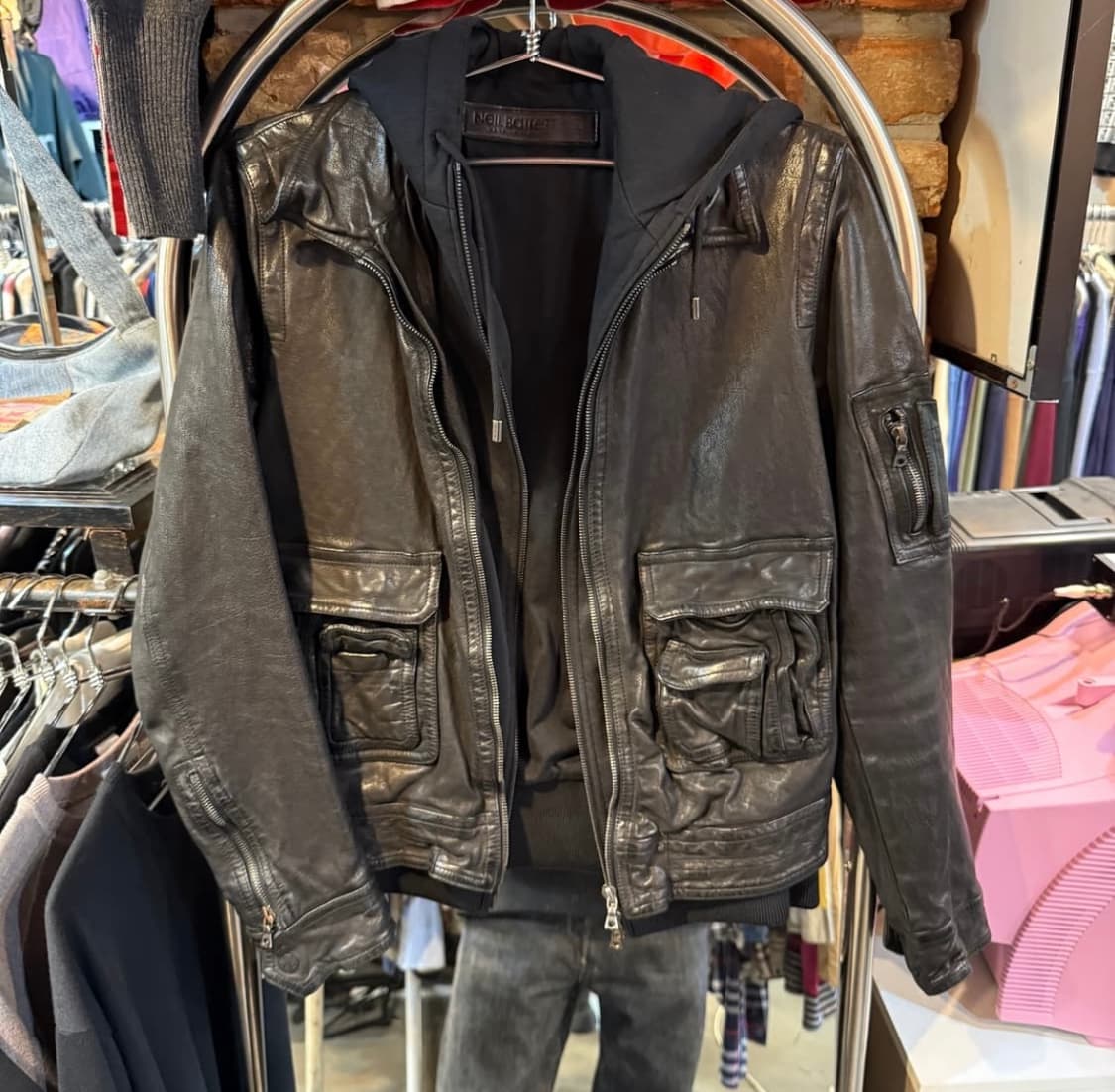 닐바렛 물소가죽 자켓 상품이미지4