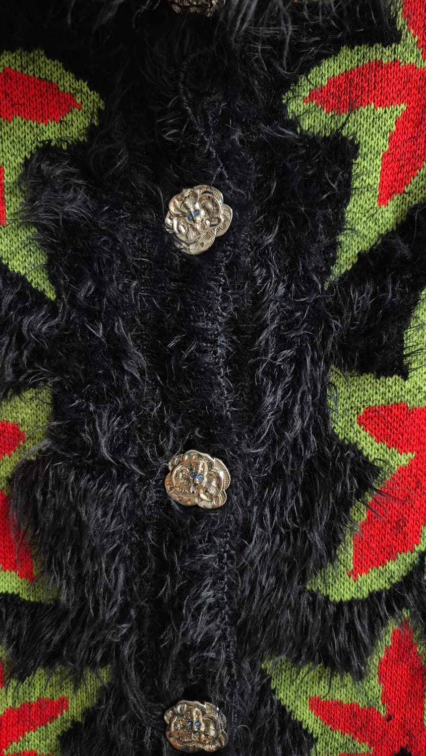 [M] 초포바로위나 플라워 가디건 상품이미지5