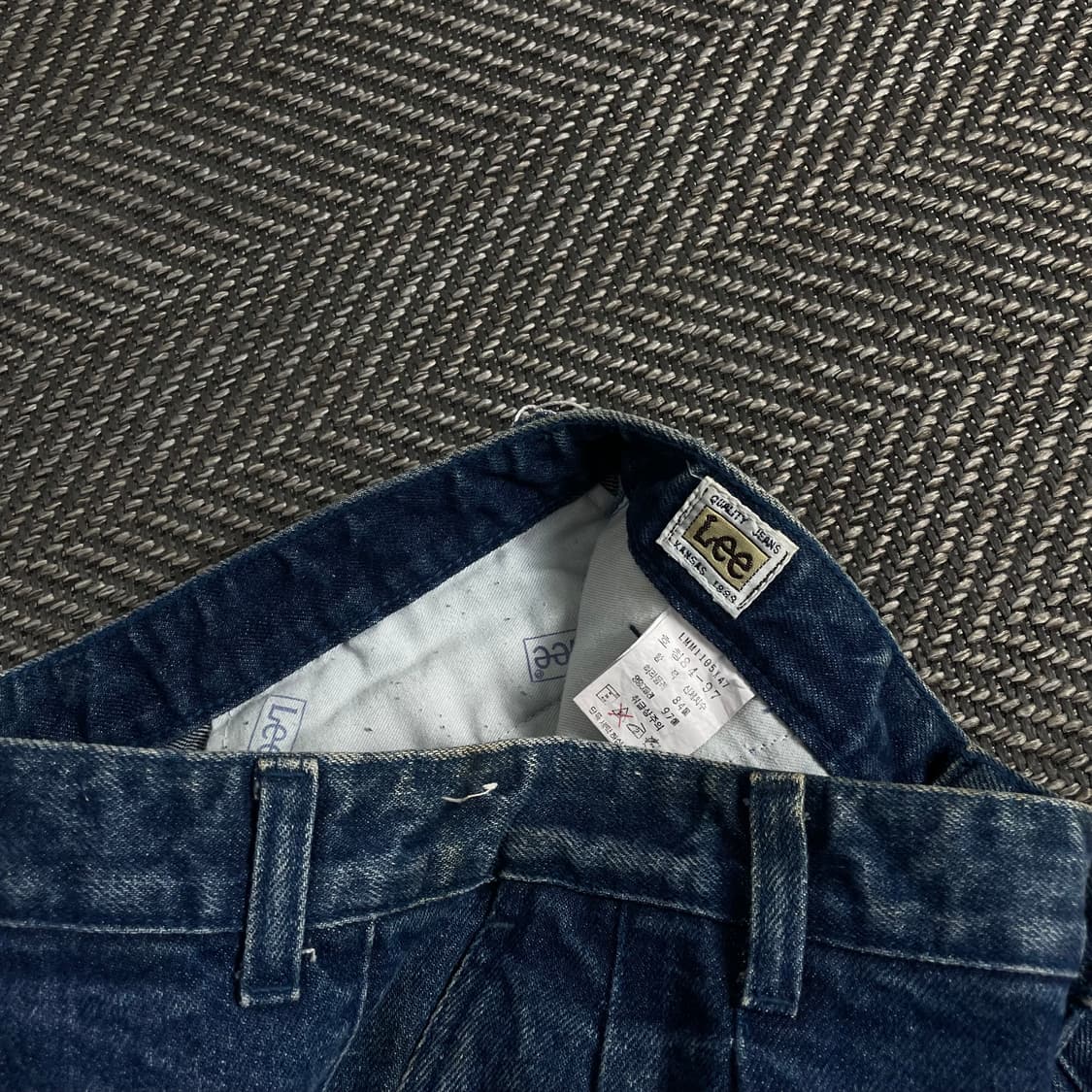 Lee 오리지날 데님 와이드 팬츠o 3855 상품이미지6