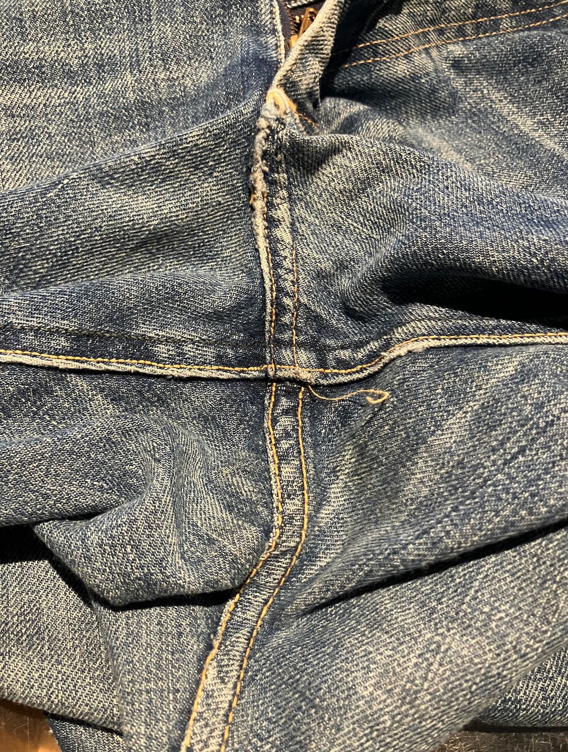 70s USA 빈티지 LEE 리 라이더스 데님 팬츠 상품이미지9