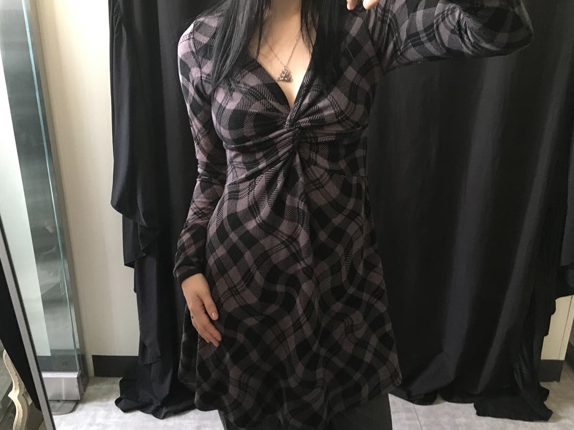 check dress 상품이미지4