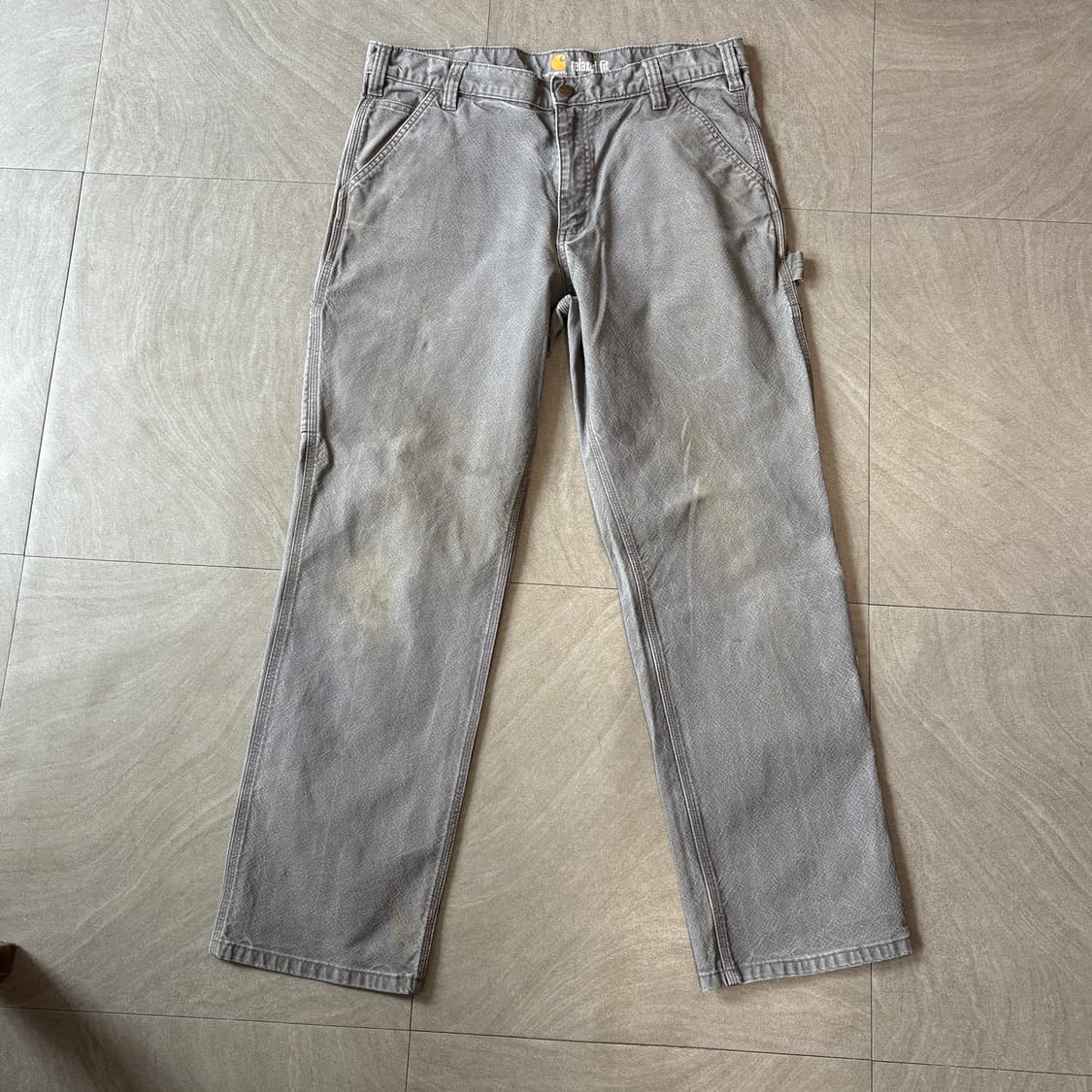칼하트 정품 오리지널 그레이 카펜터 팬츠 바지 상품이미지6