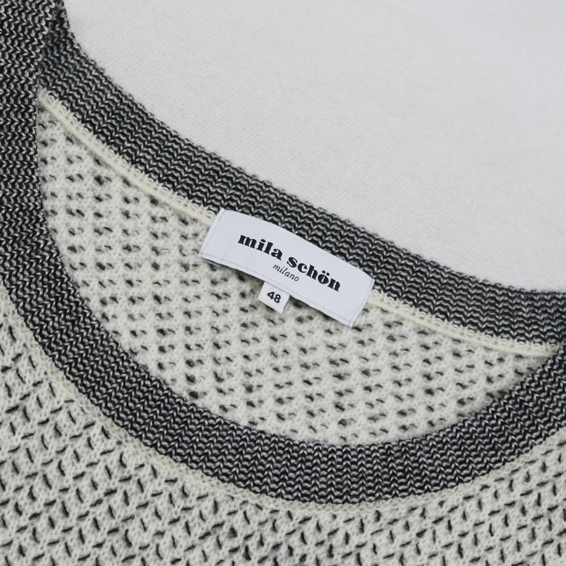 (착용컷) mila schon 울 스웨터 (남성용 100) 상품이미지5