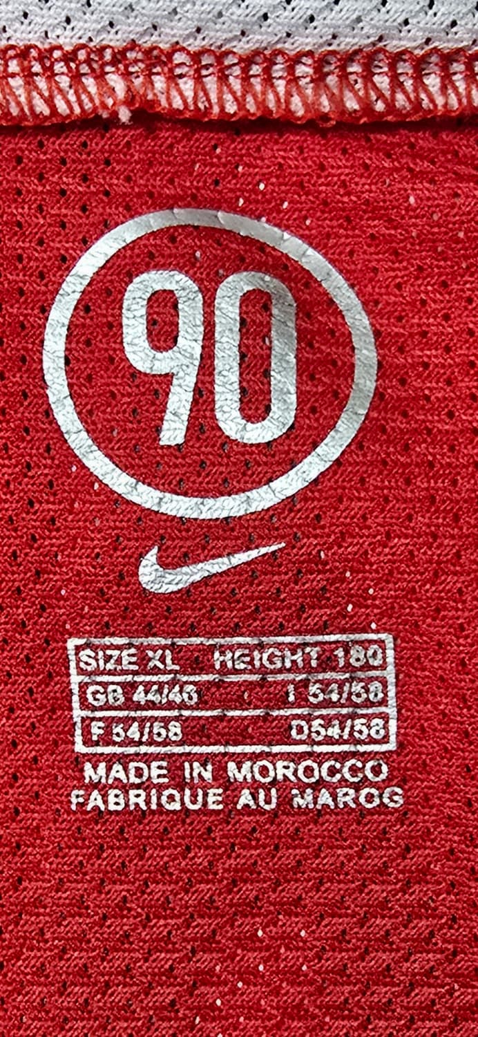 나이키 맨유 04-06 시즌 호날두 긴팔 유니폼 XL 상품이미지3