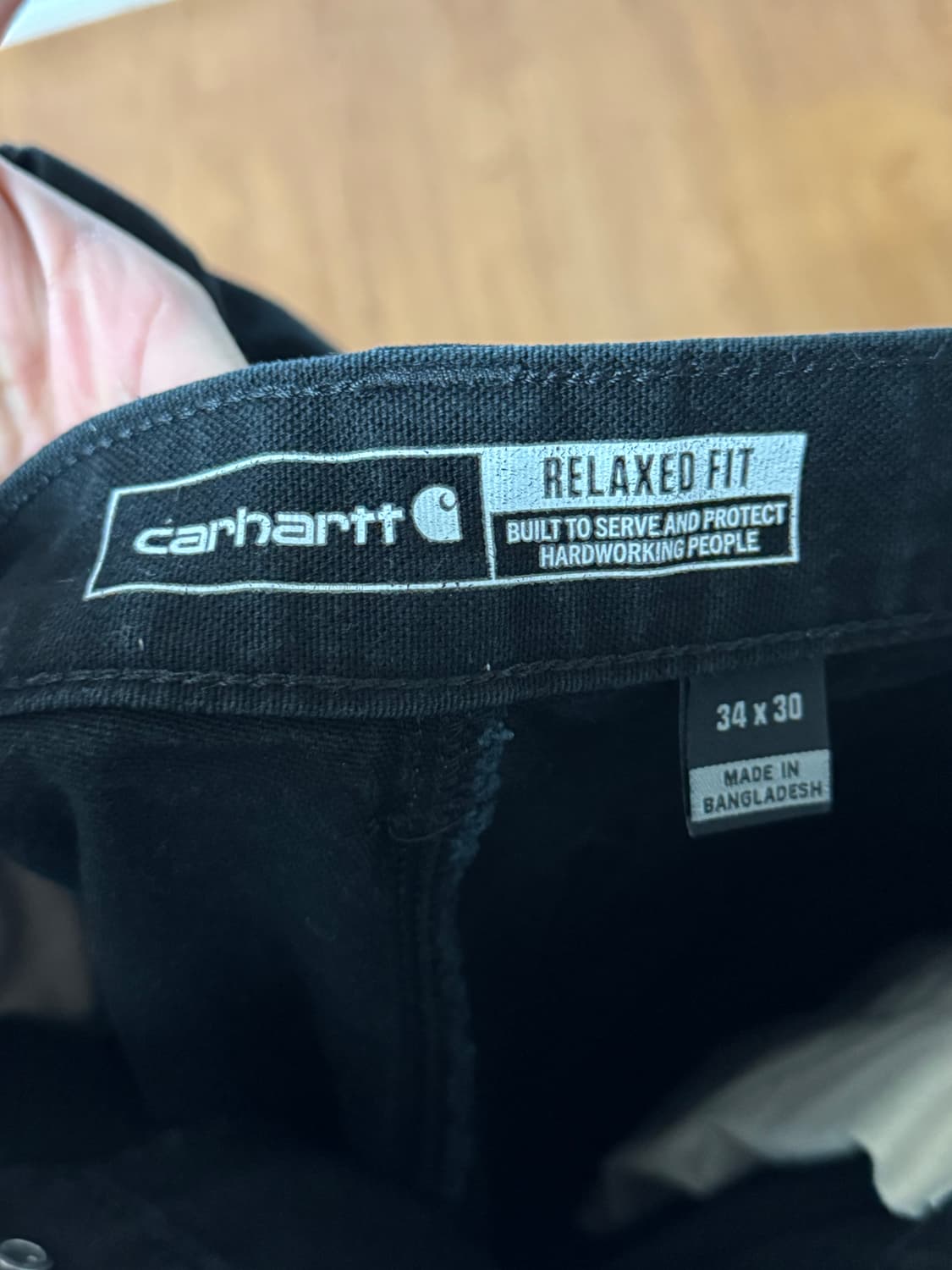 칼하트 더블니 캔버스 카고팬츠 상품이미지3