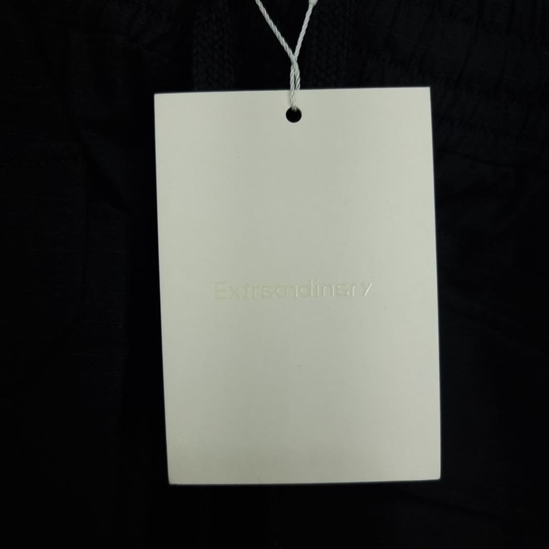 [엑스트라오디너리](새상품) 빅 포켓 카고 팬츠 블랙 M18874 상품이미지8