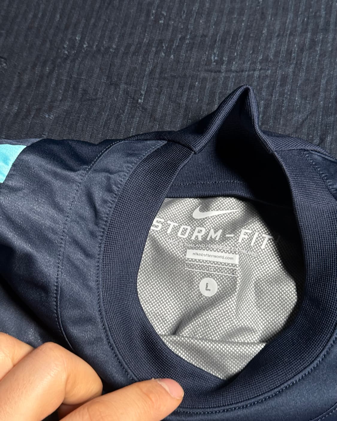 나이키 16-18 한국 축구대표팀 쉴드 셸 L/S 탑 L 상품이미지6