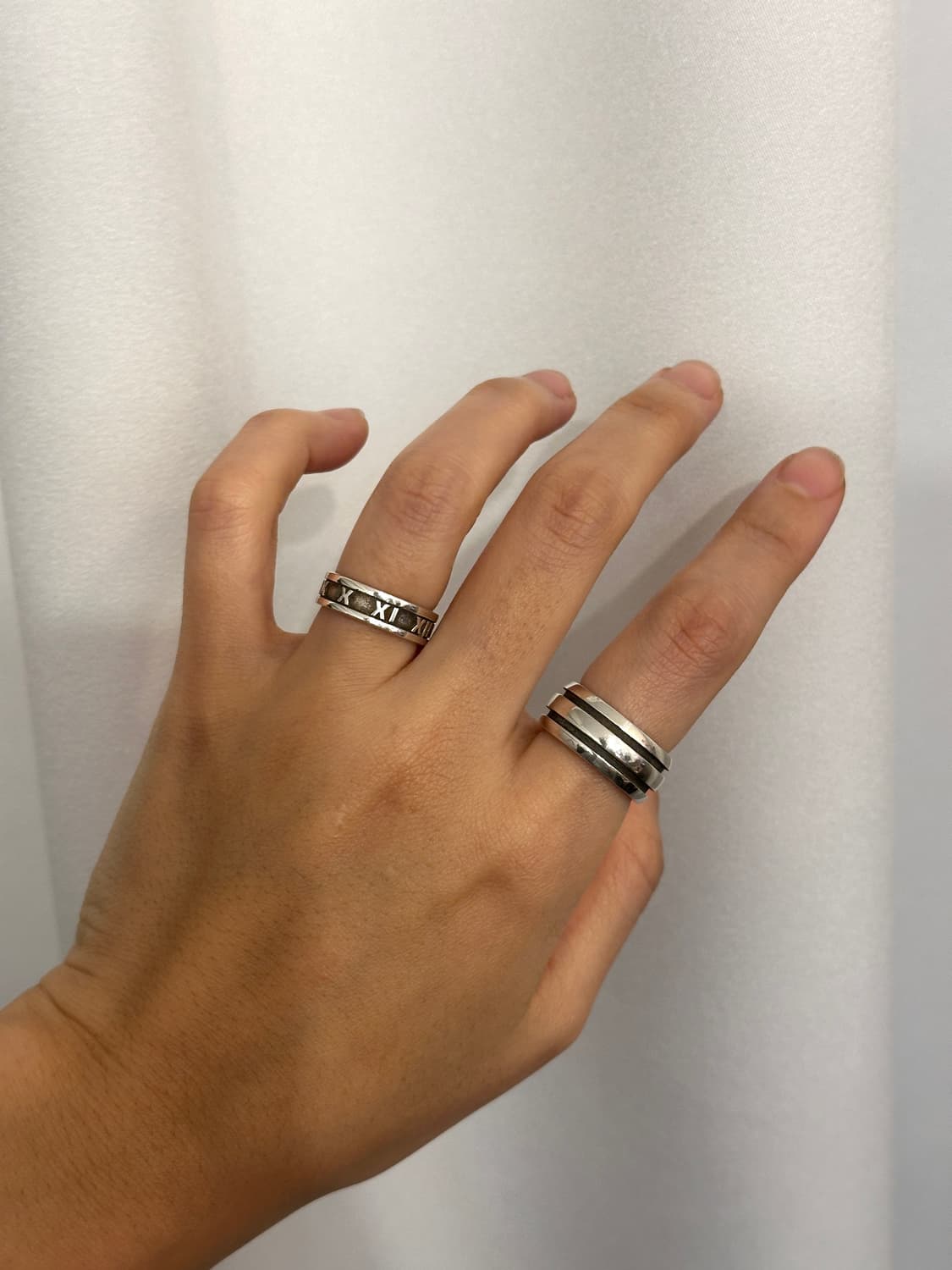 Tiffany & Co. Atlas 925Silver Ring 상품이미지4