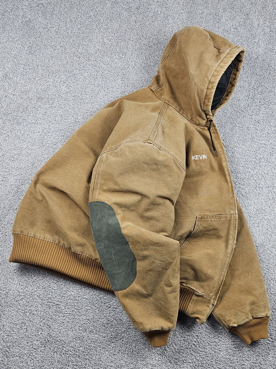 칼하트 J130 엘보패치드 캔버스 액티브 워크 자켓 (XL)/ 10261 상품이미지4