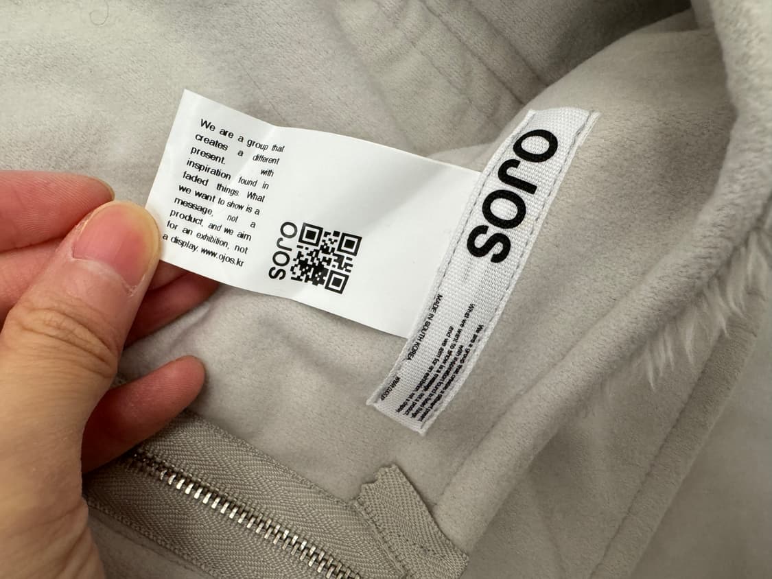 [오호스] Savage 퍼 뷔스티에, 그레이 상품이미지5