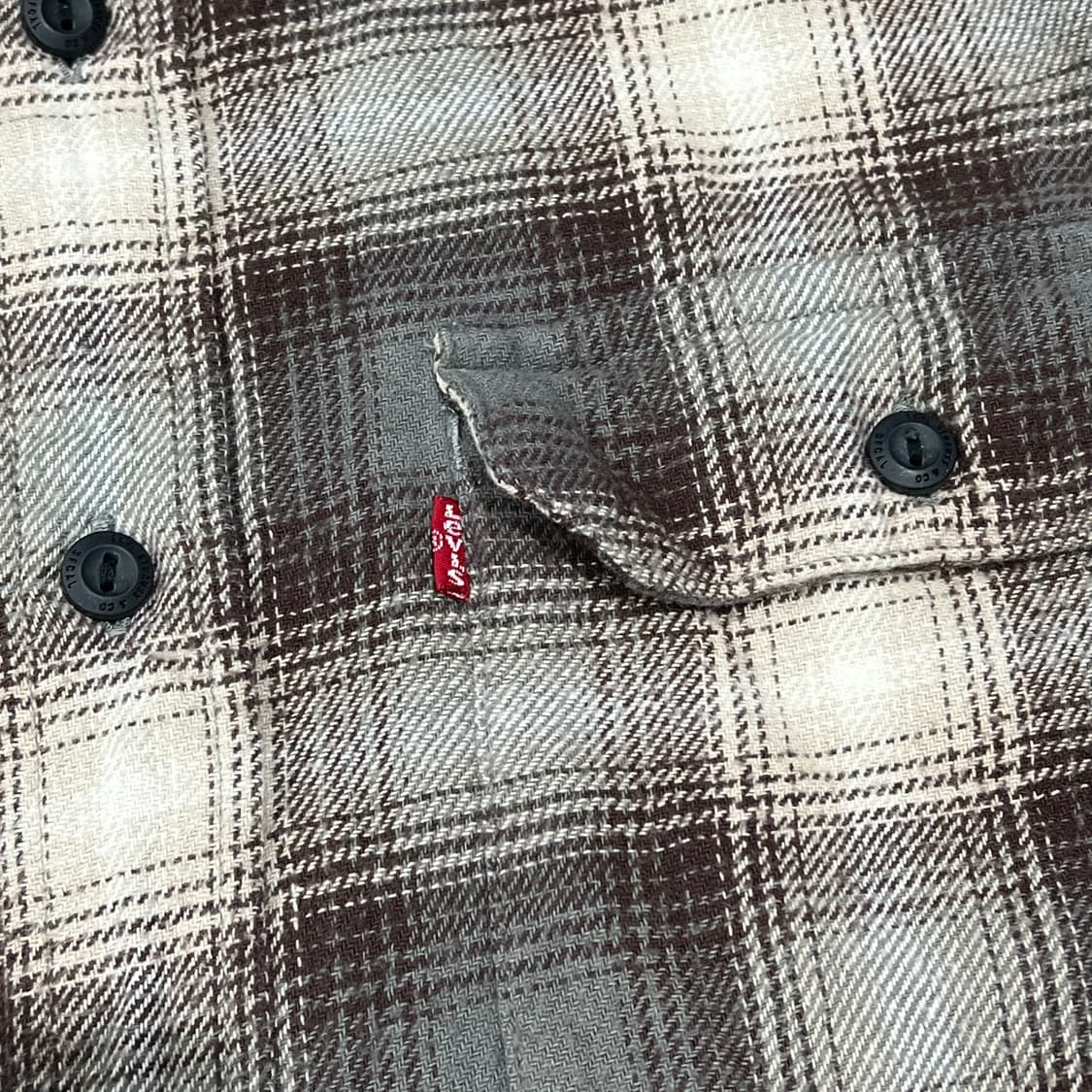 리바이스 체크 플란넬 셔츠 s08934 상품이미지5