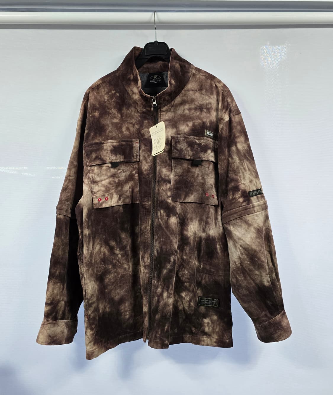 RollerGear 롤러기어 브라운 타이 다이 코듀로이 자켓 상품이미지2