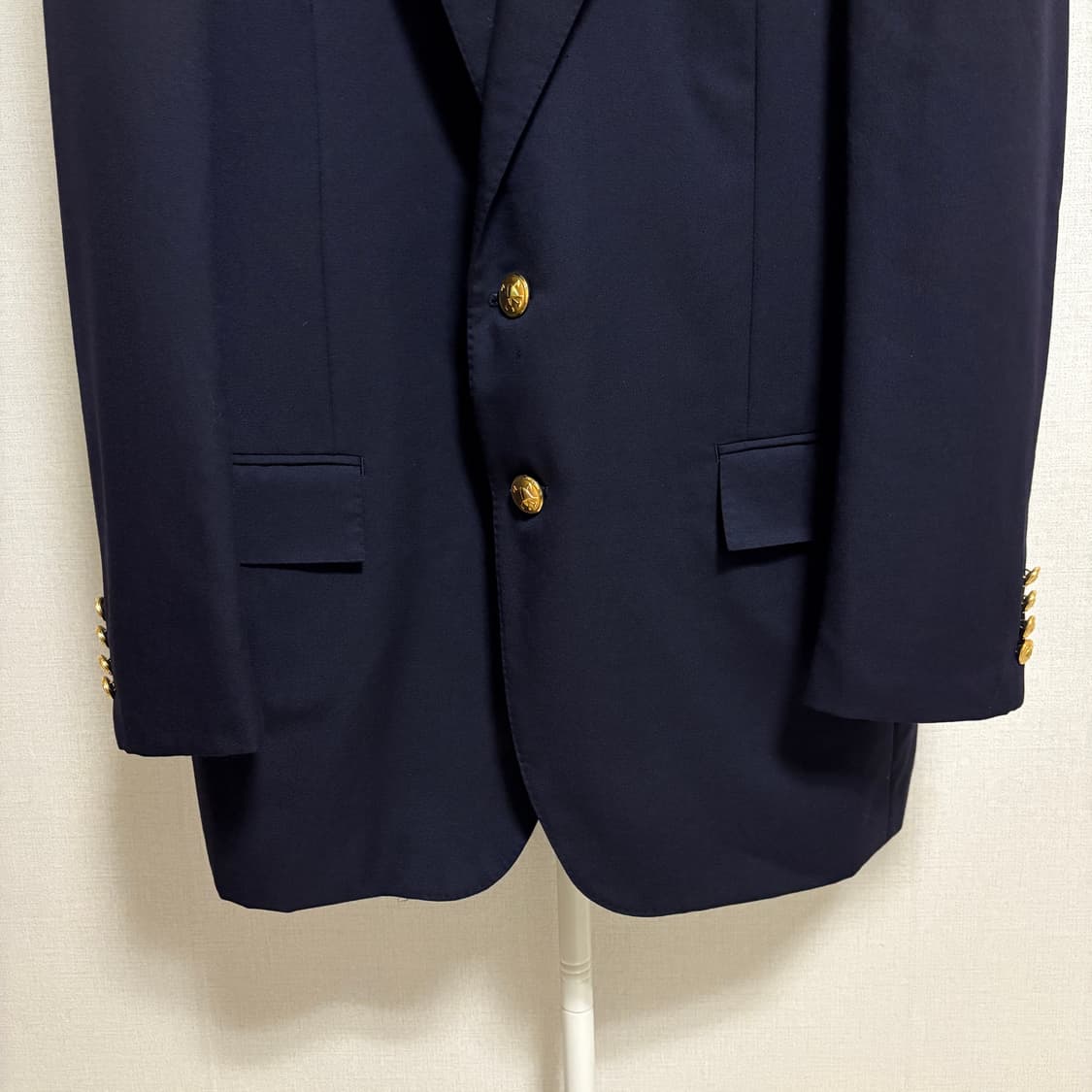 폴로 랄프로렌 투버튼 금장 블레이저 / 네이비, XL 상품이미지3