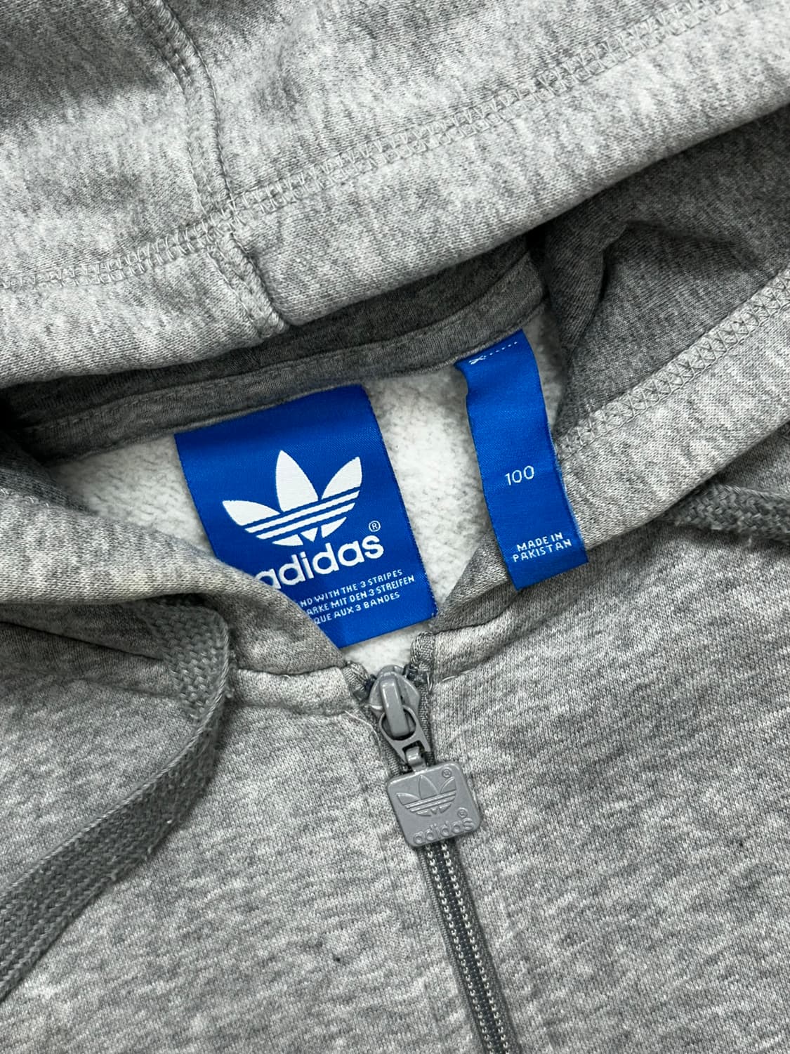 아디다스 올그레이 파이어버드 후드집업 100 상품이미지5