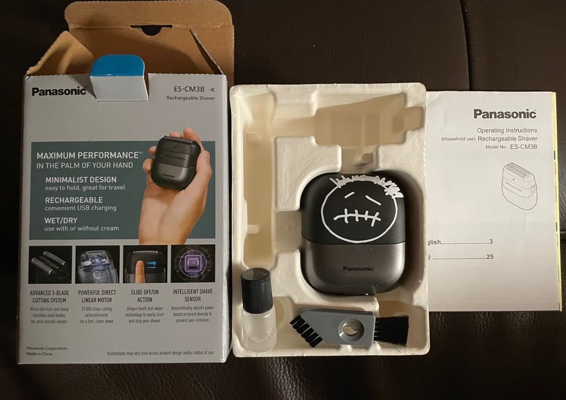 파나소닉 ES-CM3B 휴대용 전기면도기 상품이미지3