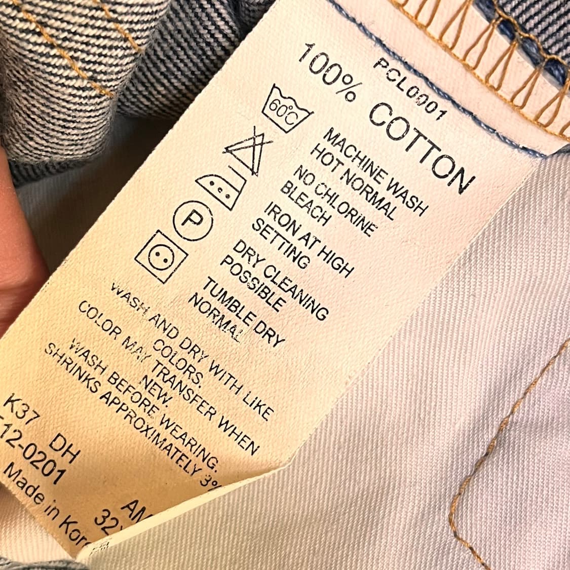 리바이스 512 데님팬츠 W82 L86 상품이미지5