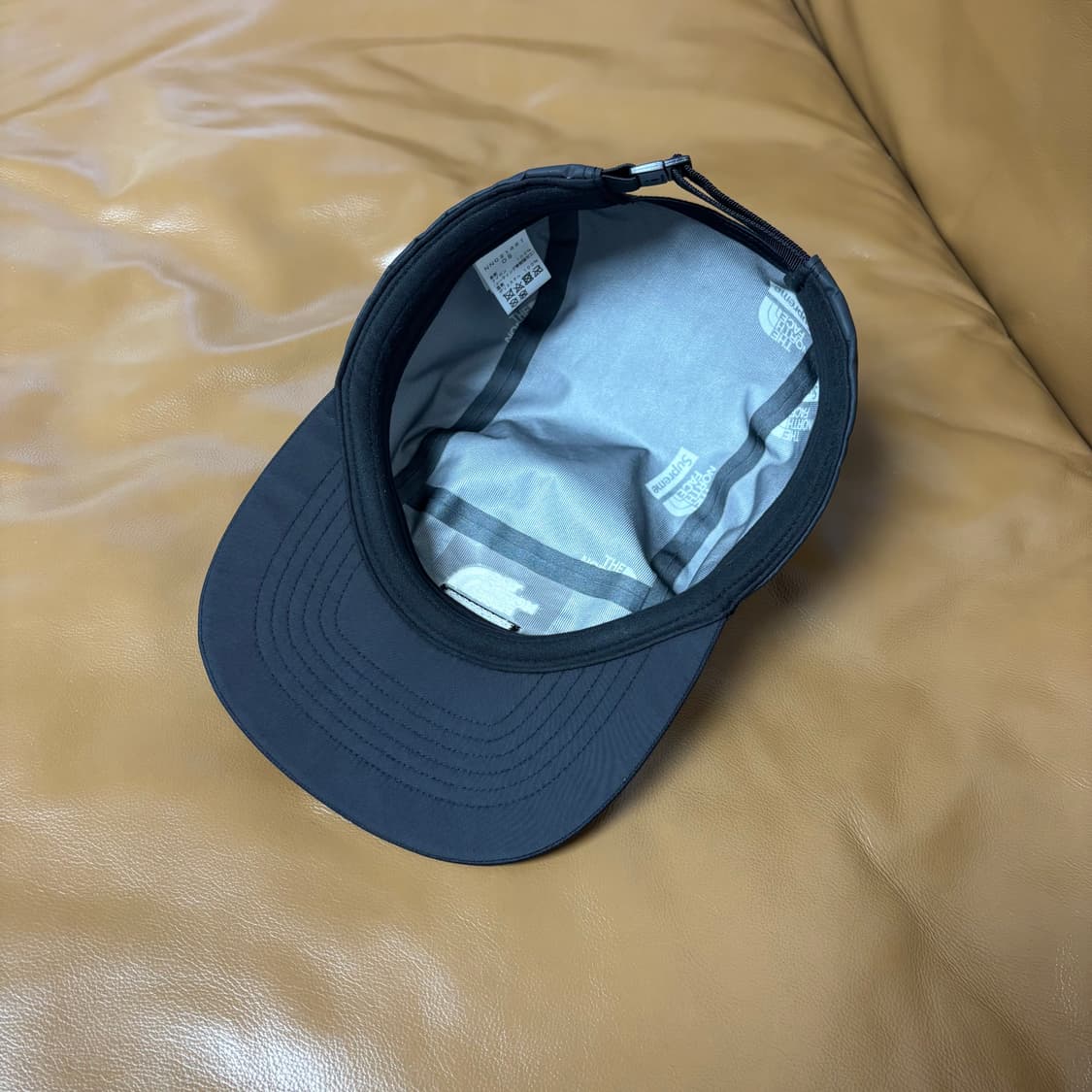 Supreme 슈프림x노스페이스 써밋 블랙 캠프캡 모자 (Black) 상품이미지7