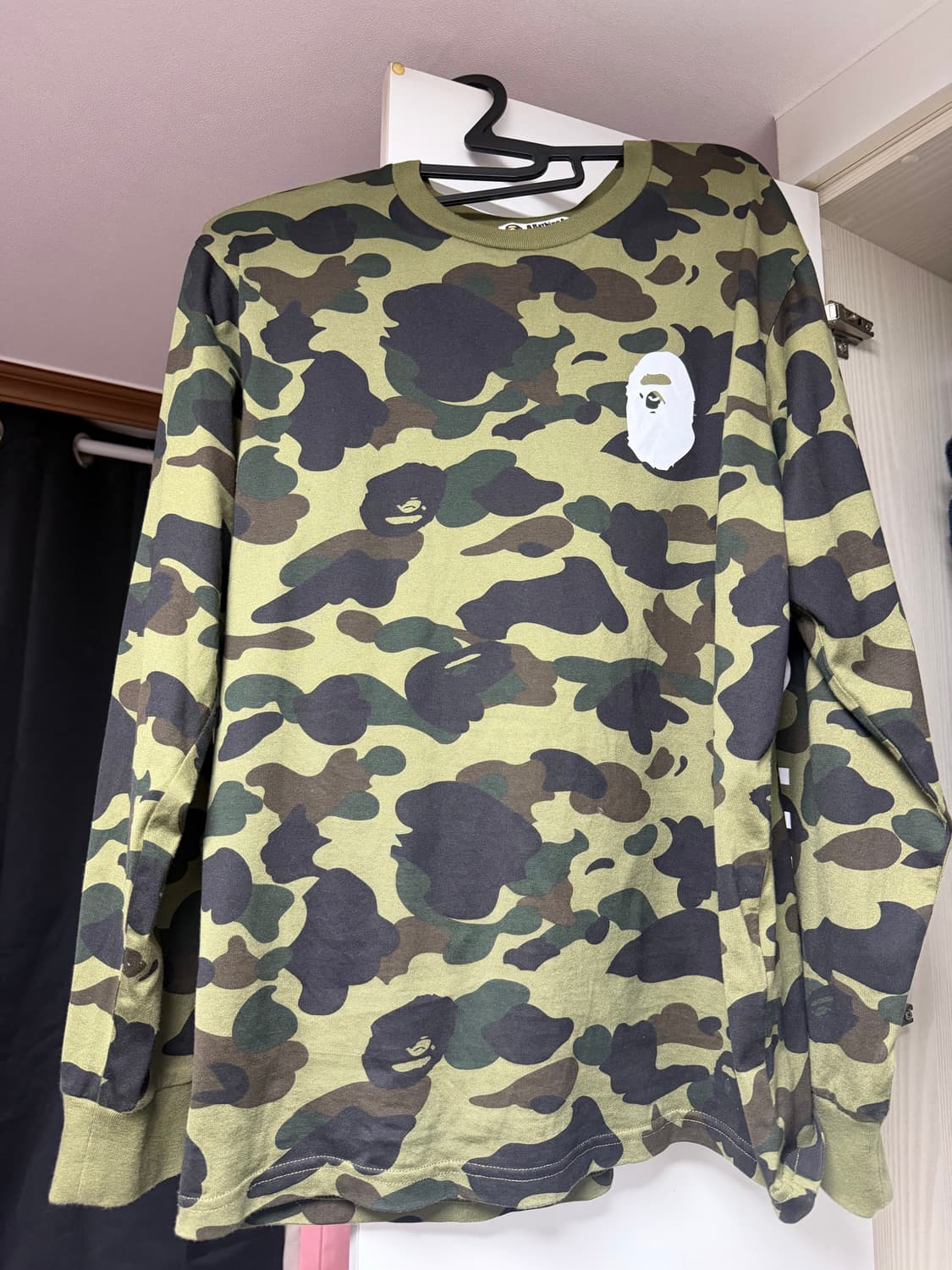 베이프 1st 카모 롱슬리브 팔아요 상품이미지1