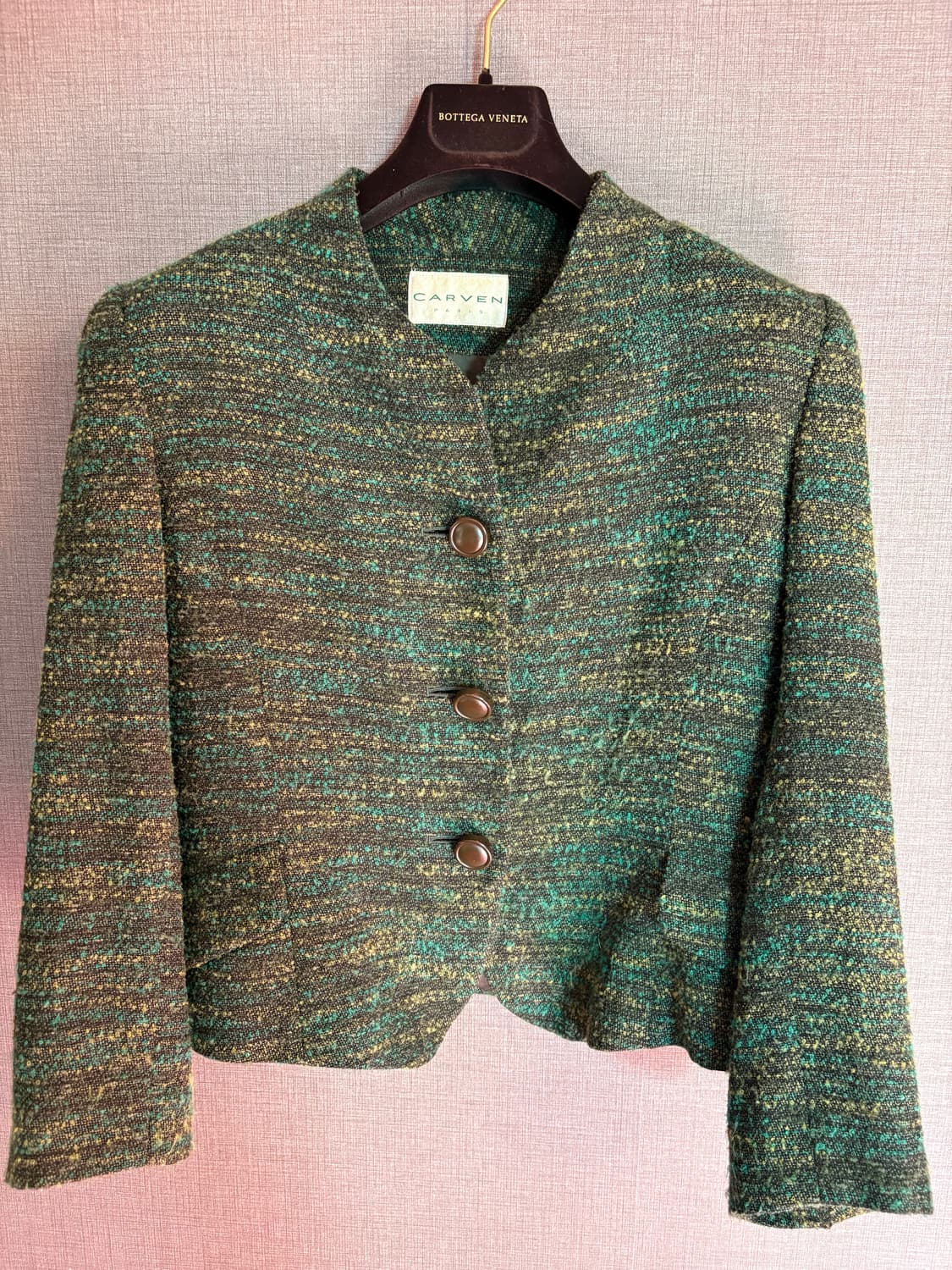 칼뱅 CARVEN 트위드 자켓 Japan 상품이미지1