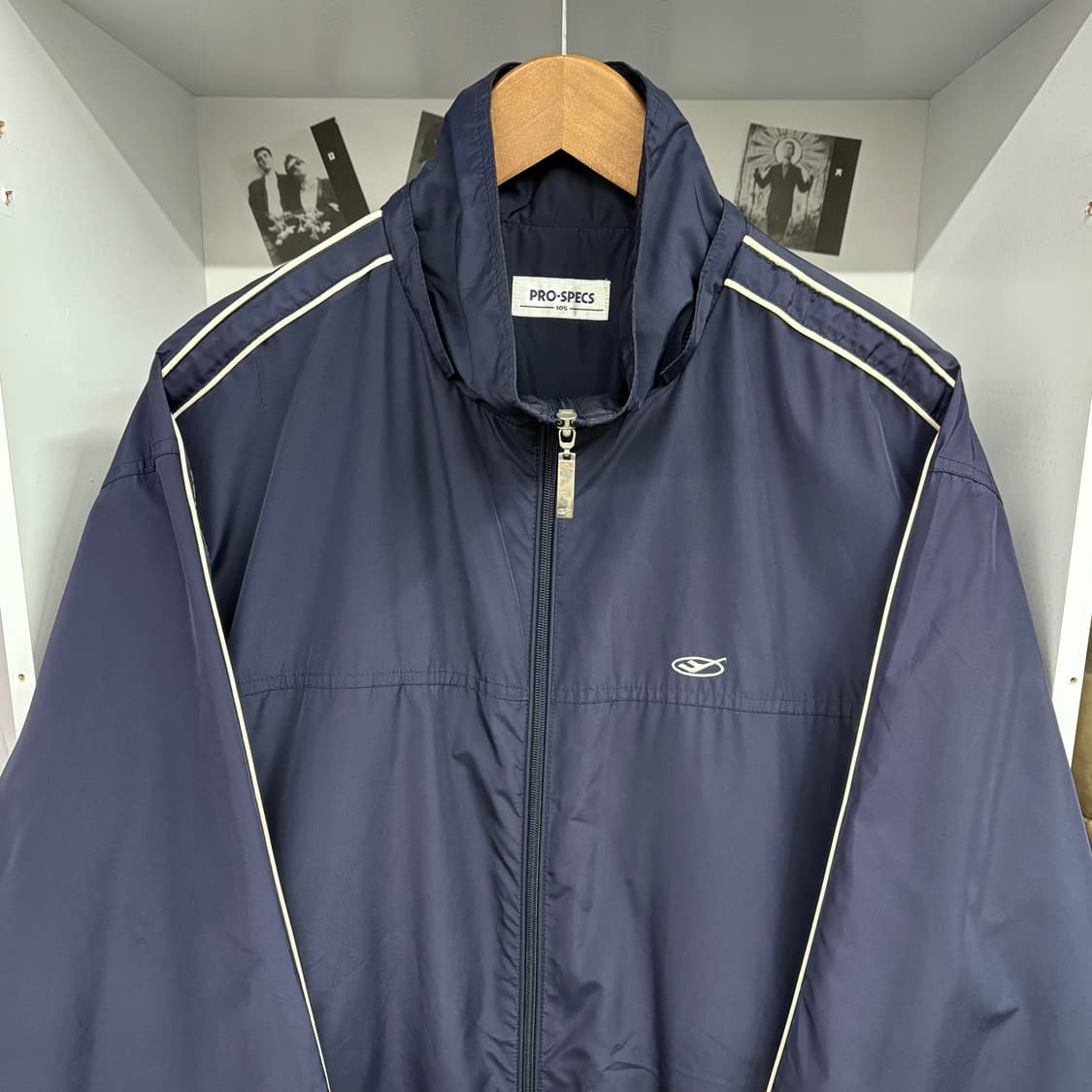 (XL) 00s 프로스펙스 네이비 바람막이 자켓 상품이미지2