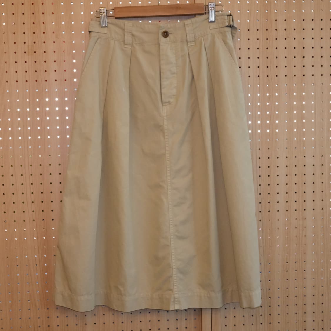 Mhl 베이지 신치백 스커트  상품이미지1