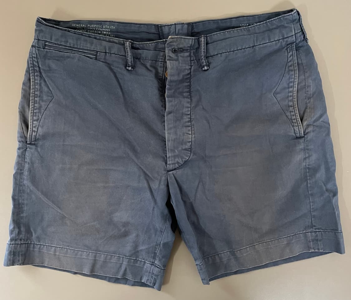 RRL 가먼트다이 쇼트 상품이미지1