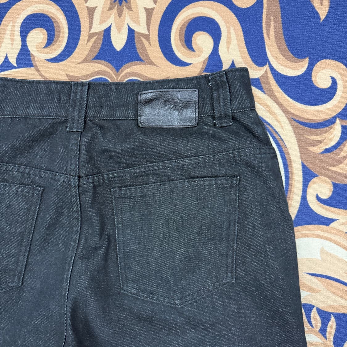 (M)애드 ADD 와이드 흑청데님팬츠 상품이미지8