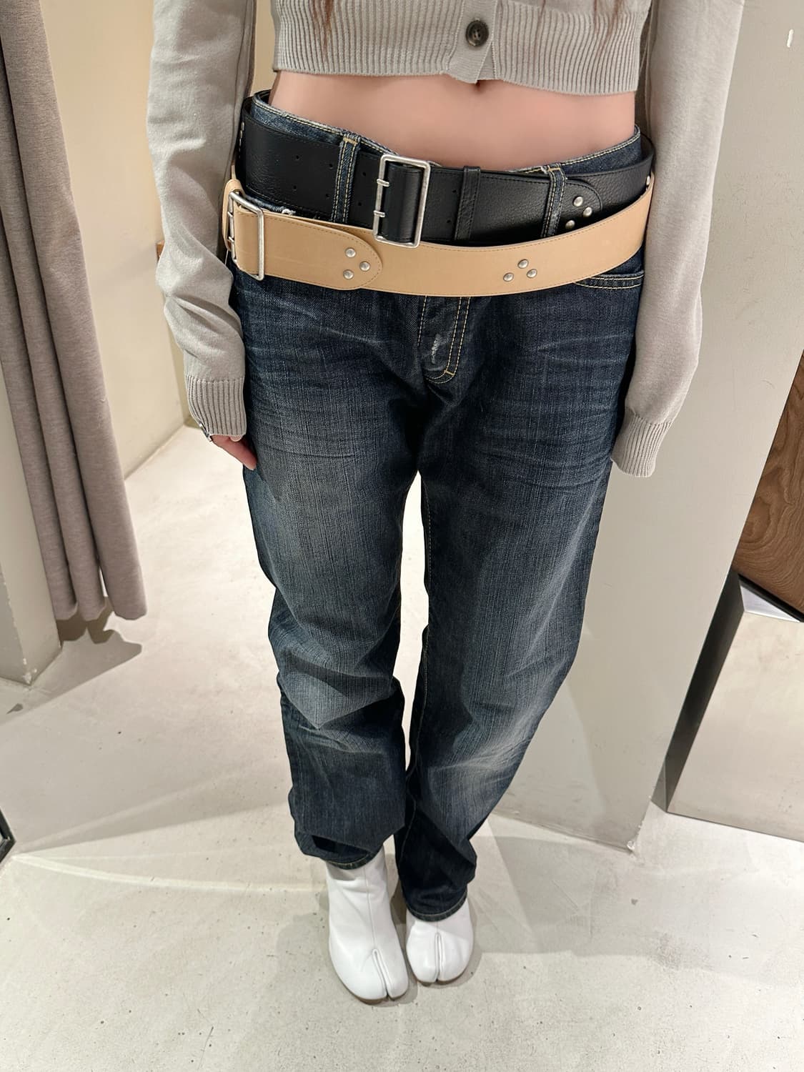 ZUELEMENTS  red cross jeans 상품이미지7
