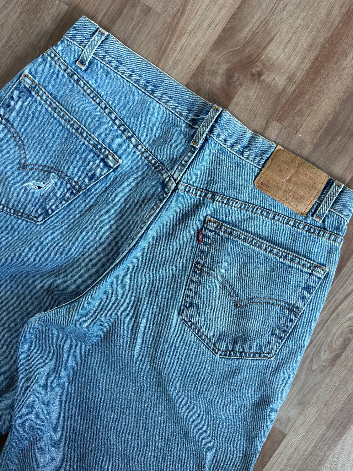 90s levi‘s 550 빈티지 리바이스 35인치 013 상품이미지4