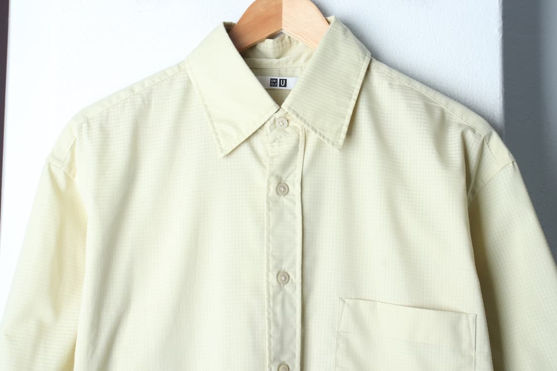 (M-XL) 유니클로 반팔 카라 티셔츠 셔츠 남방 U라인-H32127 상품이미지3